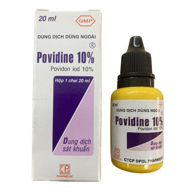 Dung Dịch Sát Khuẩn Povidine 10% 20ml