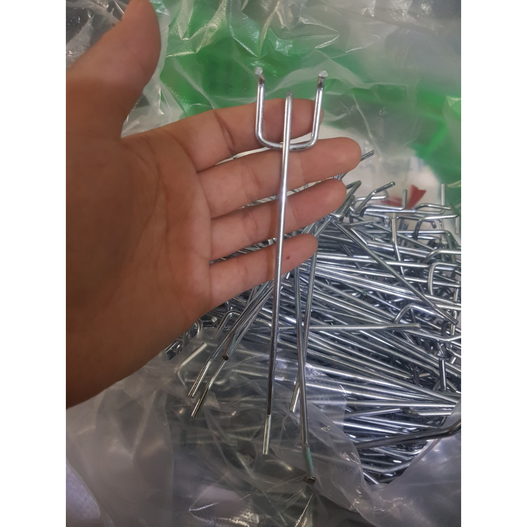 Móc cài tôn lổ thân móc 3li chân 3 li giá rẻ 10cm-15 cm-20cm