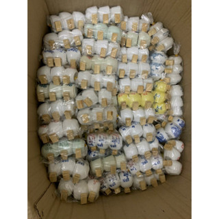 Combo 3 cóng sứ tai tre trơn dành cho chim chào mào giá rẻ