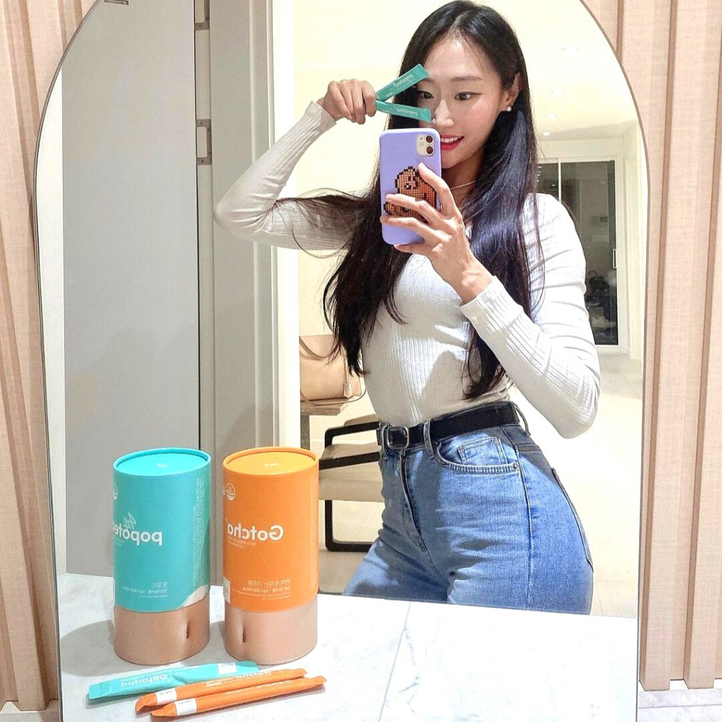 Set giảm cân giữ dáng an toàn Fit.D tặng Viên sủi ăn kiêng Reset Ade | Xù Korea