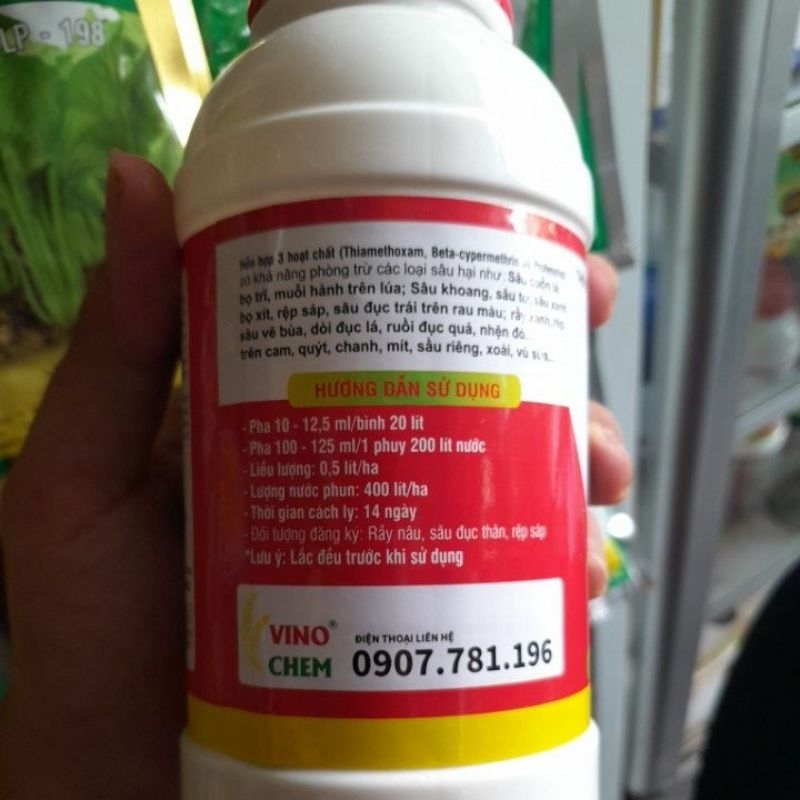 Trừ sâu AKULAGOLD 260EW 450ml trừ sâu khoang sâu cuốn lá bọ sâu rệp xanh