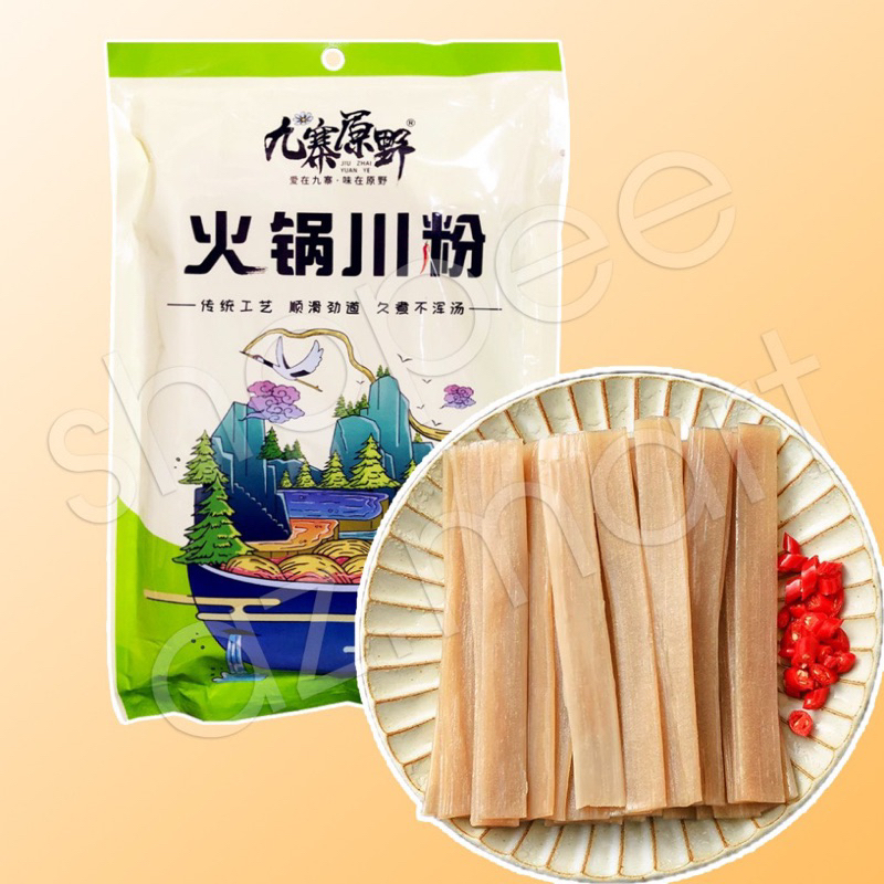 Miến Dẹt Khoai Lang Khoai Tây Tứ Xuyên Không Gia Vị Dùng Ăn Lẩu 240g