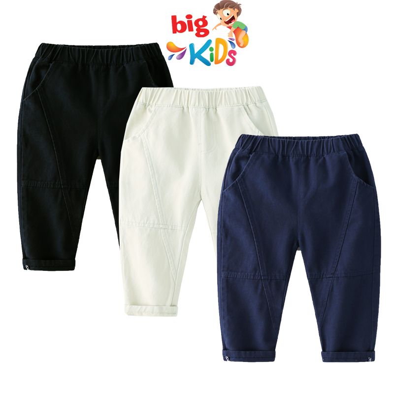 Quần kaki bé trai BIGKIDS quần dài cho bé 2 đến 8 tuổi