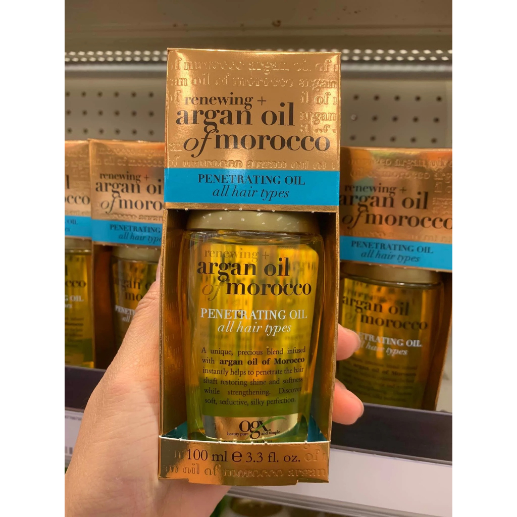 Dầu dưỡng tóc OGX Renewing Argan Oil of Morocco Penetrating Oil 100ml