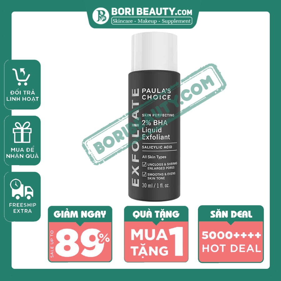 Tẩy tế bào chết Paula's Choice Skin Perfecting 2% BHA Exfoliant 30ml
