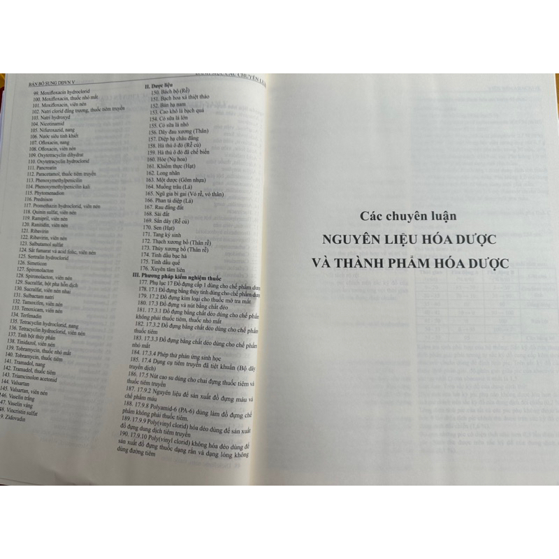 Sách - Dược điển Việt Nam V