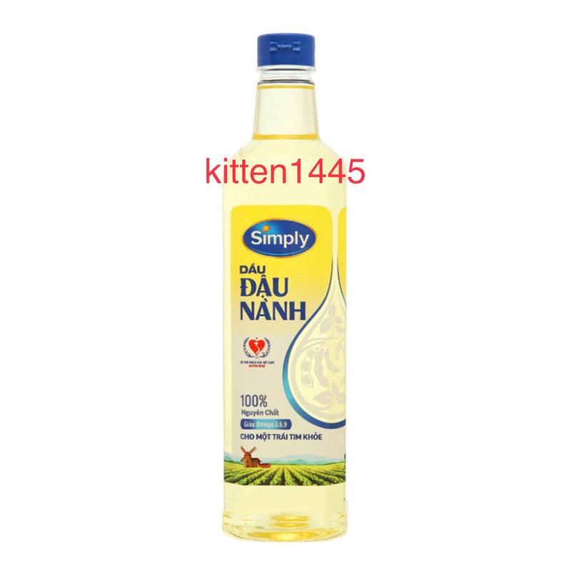 Dầu nành Simply 1L