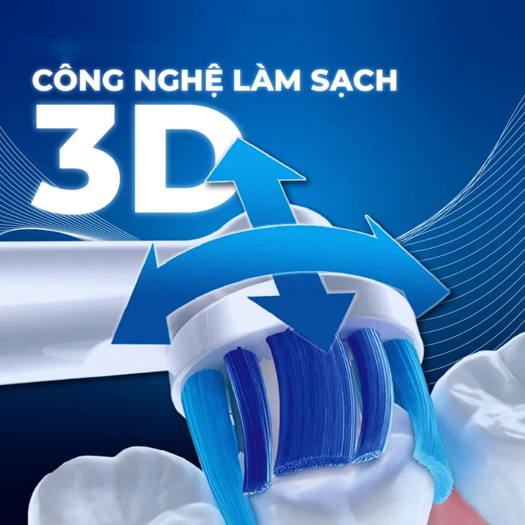 Set Bộ 4 Đầu Bàn Chải Đánh Răng Điện Minh House Cho Máy Oral B, Lông Mềm