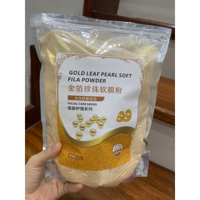 Bột Đắp Mặt Nạ Vàng Sâm 24k Bột Đắp Mặt Trắng Da Mờ Nám