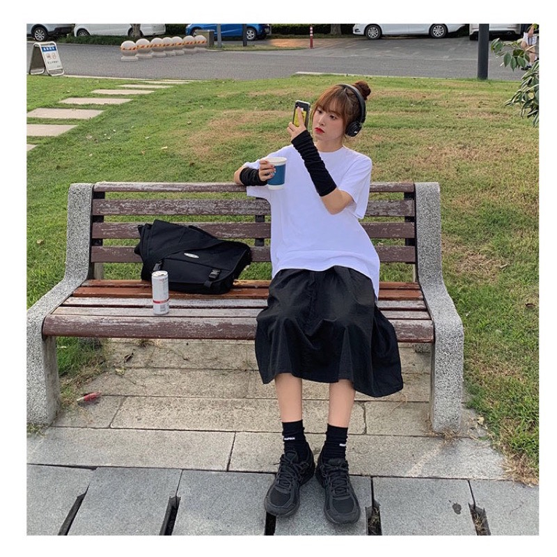 Áo thun áo phông form rộng nam nữ cotton freesize chữ Beccgirl - Chinchinsu