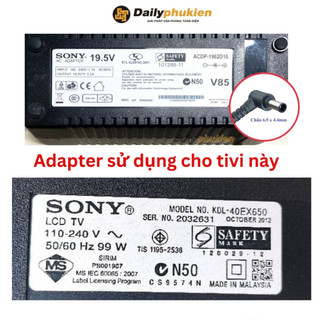 Adapter nguồn cho tivi sony 19.5V 3.9A /5.2a dailyphukien