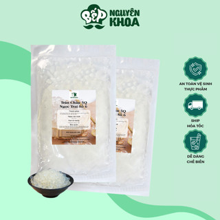 Trân châu 3q trắng ngọc trai 250g giòn, thơm ngon, tiện lợi, tiết kiệm - BẾP NGUYÊN KHOA