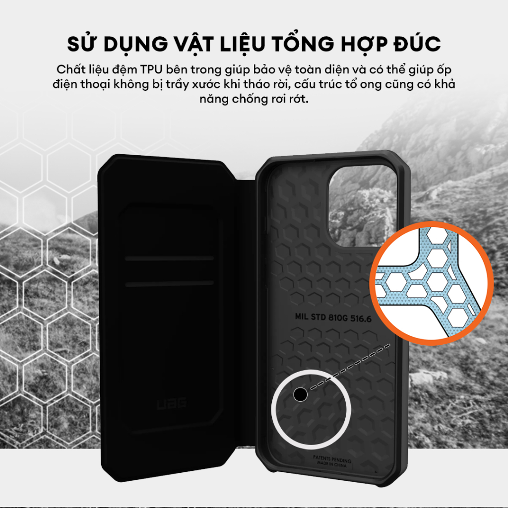 Ốp Lưng UAG METROPOLIS Cho iPhone 14 Pro Max [6.7 INCH]