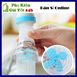 Vòi nước hoa sen lò xo xoay 360 độ dễ dàng sử dụng