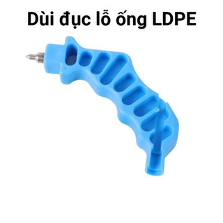 Đục lỗ ống ldpe, đục lỗ gắn khởi thủy 6 ly, đục lỗ sừng trâu, dùi lỗ ống ldpe