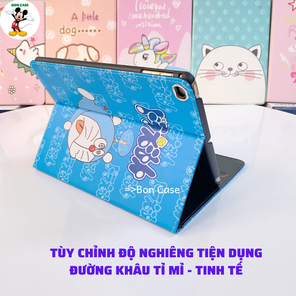 Ốp ipad Doraemon siêu cute ốp ipad Air 1-2-3 - Gen 5-6-7-8-9 - Pro 10.5...BON CASE