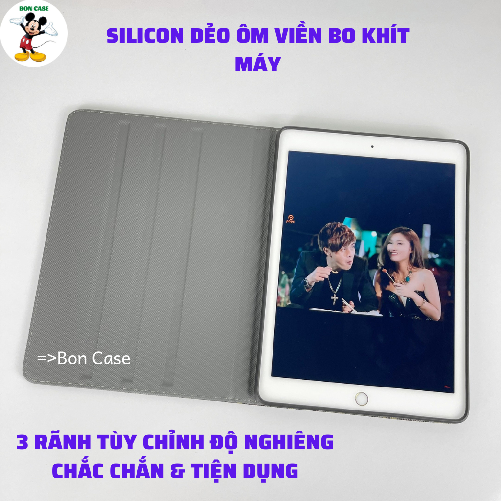 Ốp ipad Silicon Cat said to ốp ipad Gen 5-6-7-8-9 -Pro 11-10.5 -Air 1-2-3-4-5 -Mini 1-2-3-4-5-6-BON CASE