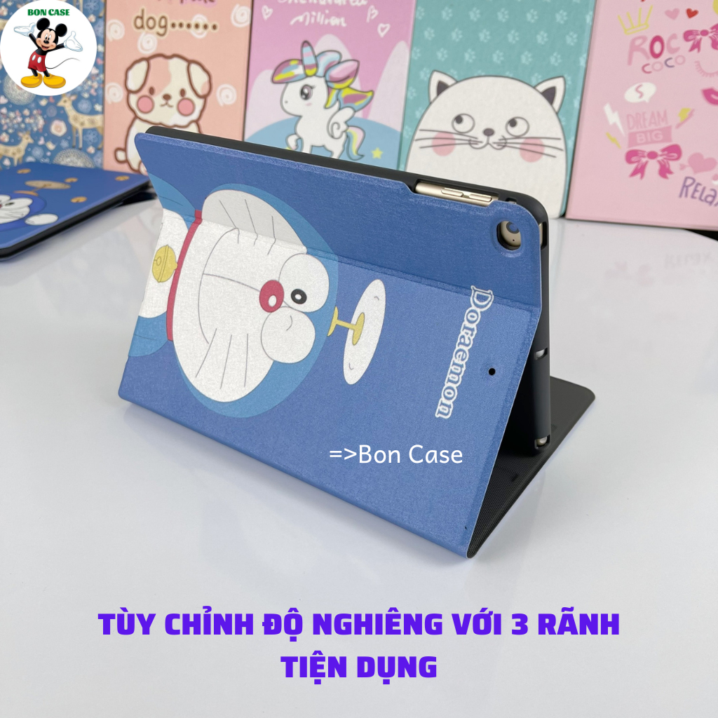 Ốp ipad dẻo Mèo máy ipad Air 1-2-3-4-5 -Gen 5-6-7-8-9-10 -Pro 11/9.7/10.5...BON CASE