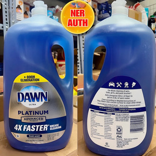 Nước rửa chén siêu đậm đặc trắng sáng gấp 4 lần 4X Dawn Ultra Platinum Advanced Power 4X Faster 2.66l của Mỹ
