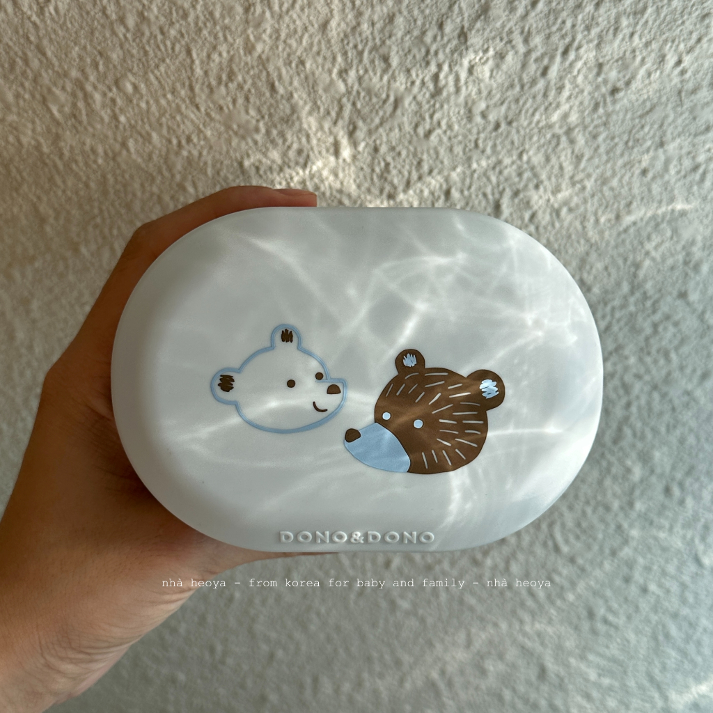 BÁT ĂN DẶM ĐẾ HÍT KÈM NẮP SILICON DONODONO