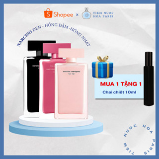 Nước hoa Narciso đen, hồng đậm, hồng phấn nữ tinh tế, trong trắng 100ml tiệm nước hoa paris