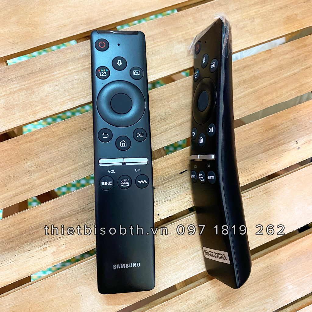 Điều khiển tivi samsung cong giọng nói, Remote tivi samsung giọng nói hàng loại 1