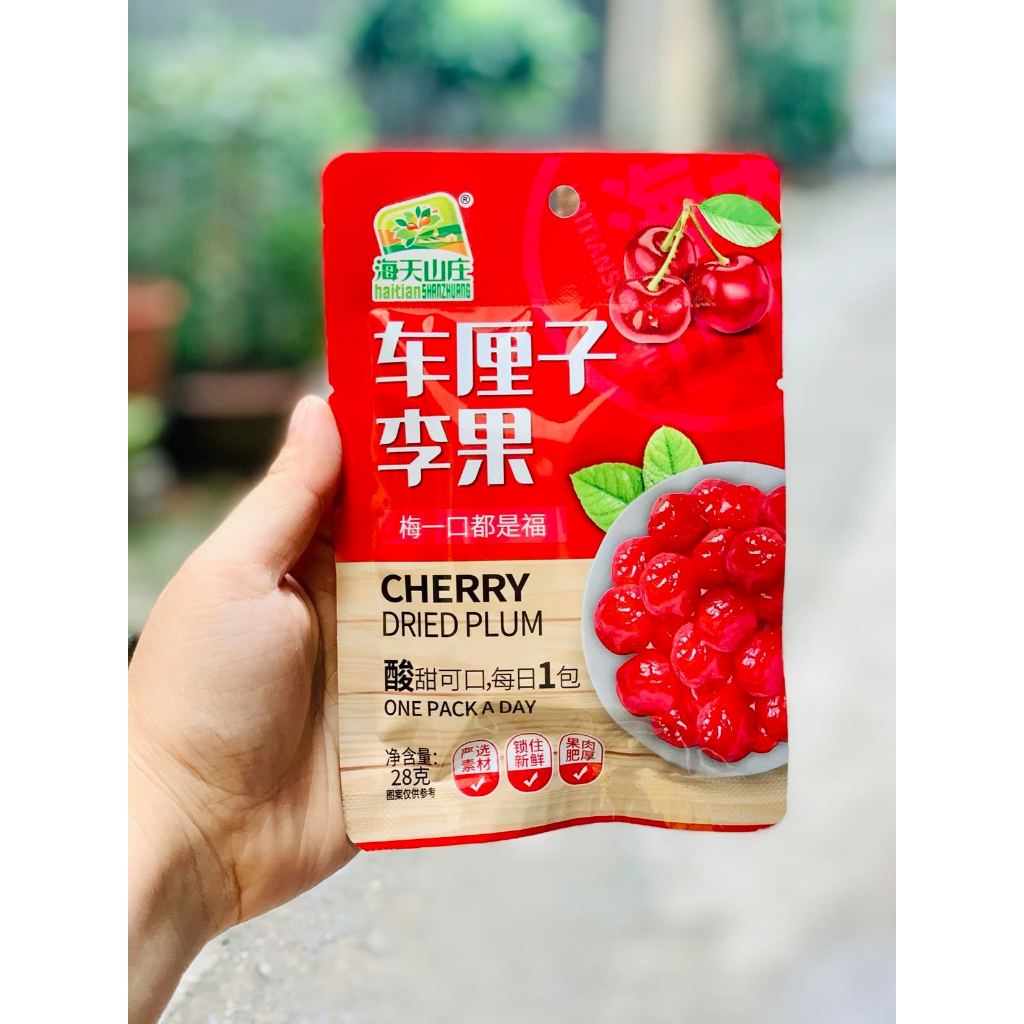Ô mai trái cây gói mini, nhỏ gọn