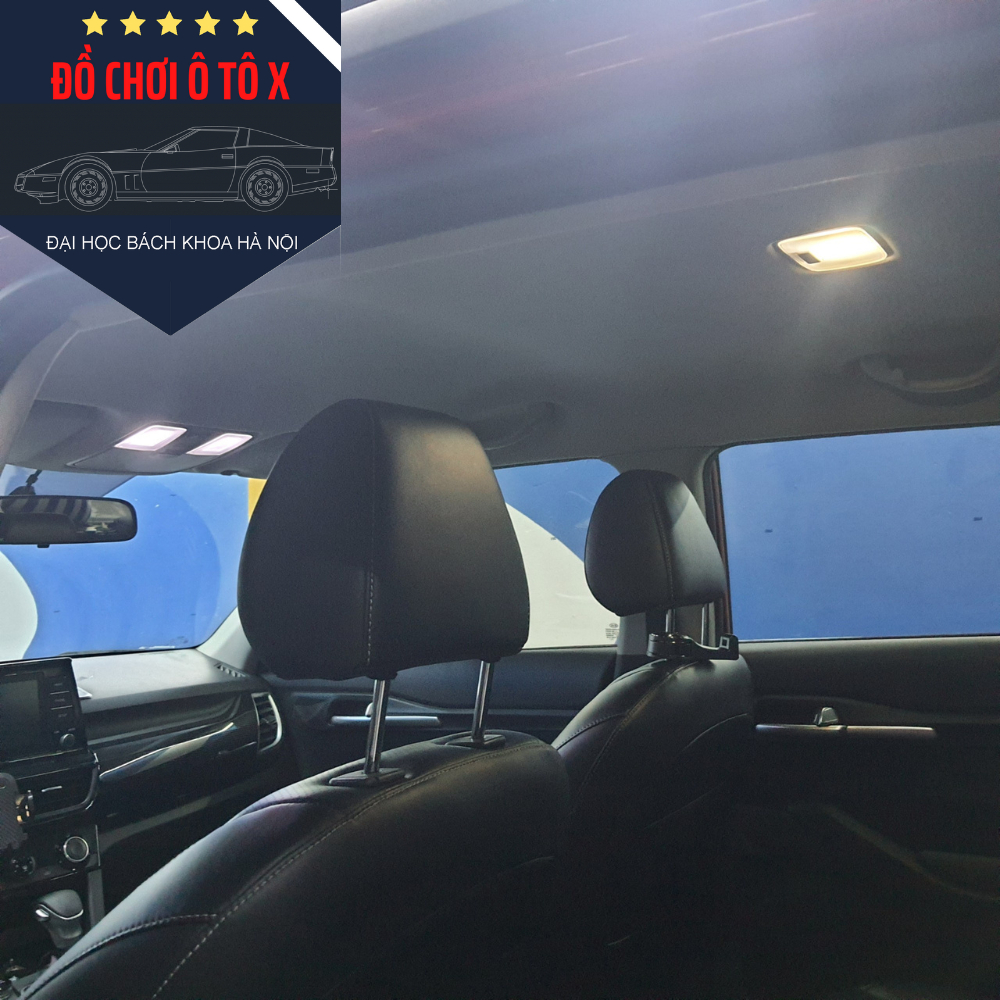 Đèn led trần ô tô MAZDA 3, mazda 2, cx5, cx3, cx30, BT-50 màu trắng Hàng cao cấp