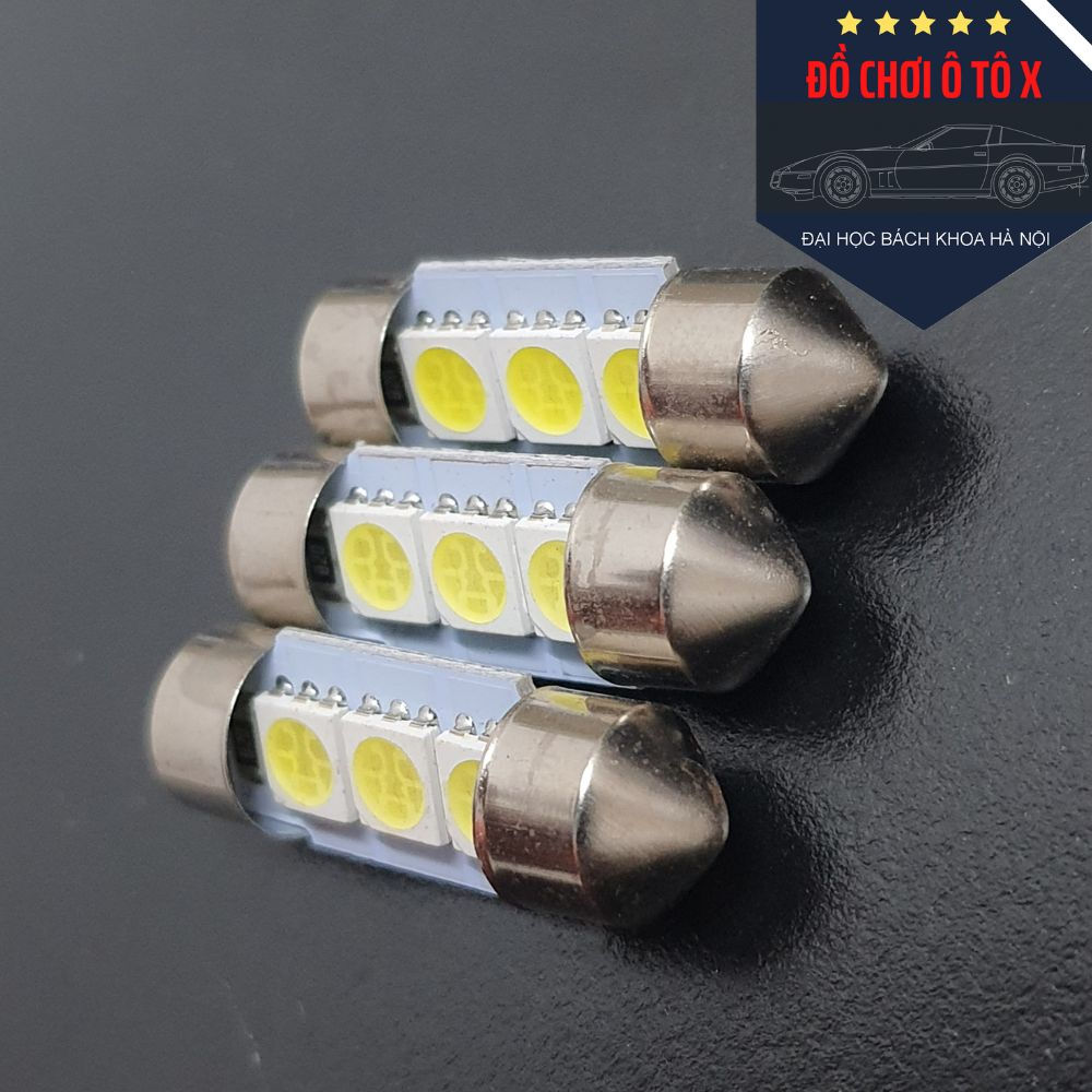 Đèn led trần ô tô MAZDA 3, mazda 2, cx5, cx3, cx30, BT-50 màu trắng Hàng cao cấp