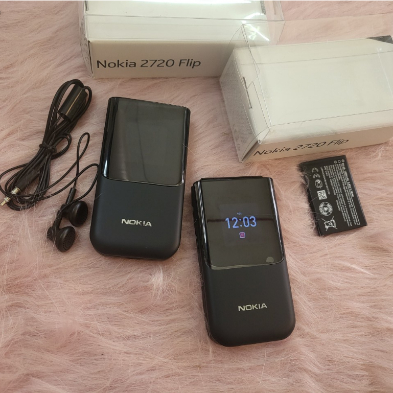 Điện thoại giá rẻ Nokia 2720 Flip sóng 4G chính hãng 2 sim.Bảo hành 1 đổi 1 trong 1 tháng..............