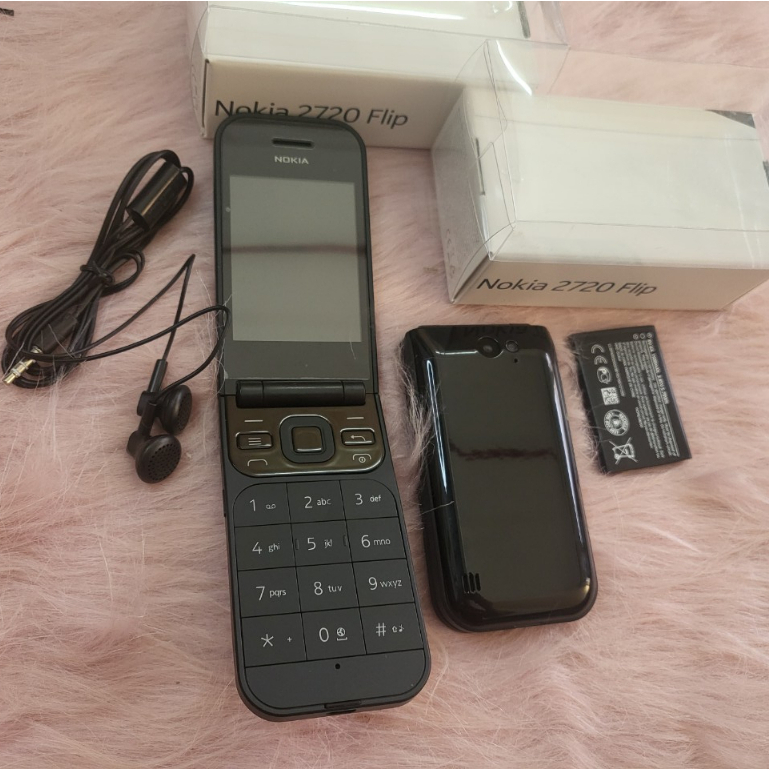 Điện thoại giá rẻ Nokia 2720 Flip sóng 4G chính hãng 2 sim.Bảo hành 1 đổi 1 trong 1 tháng..............