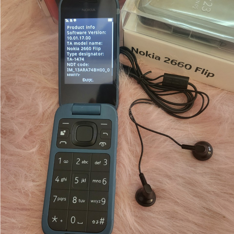 Điện thoại giá rẻ Nokia 2660 Flip sóng 4G  2sim . BẢO HÀNH 1 ĐỔI 1 TRONG 3 THÁNG         .