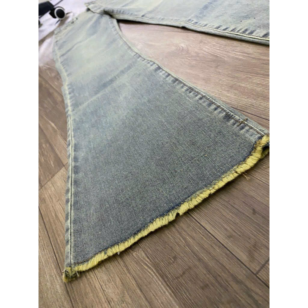 Quần jean cạp cao chất co dãn hàng QC loại 1