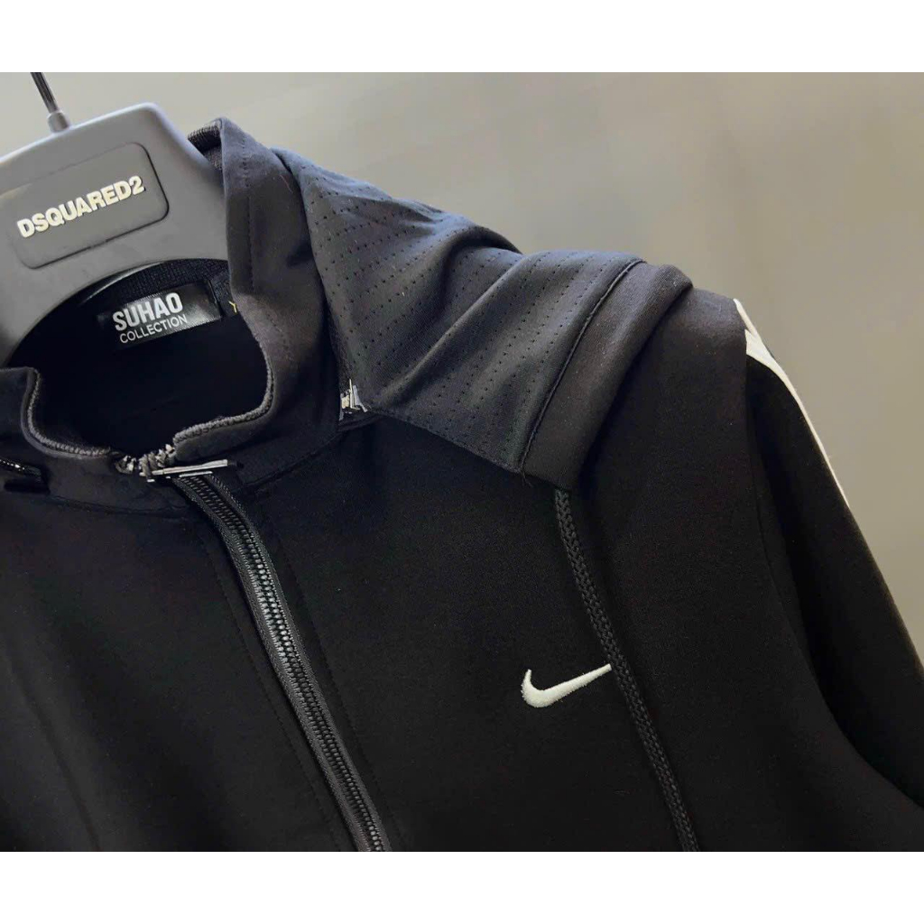 ÁO KHOÁC THỂ THAO NIKEEE THÁO RỜI NÓN