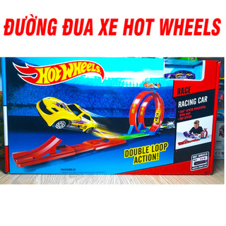 Bộ đường đua hotwheels mô hình đường đua xe ô tô đồ chơi trẻ em