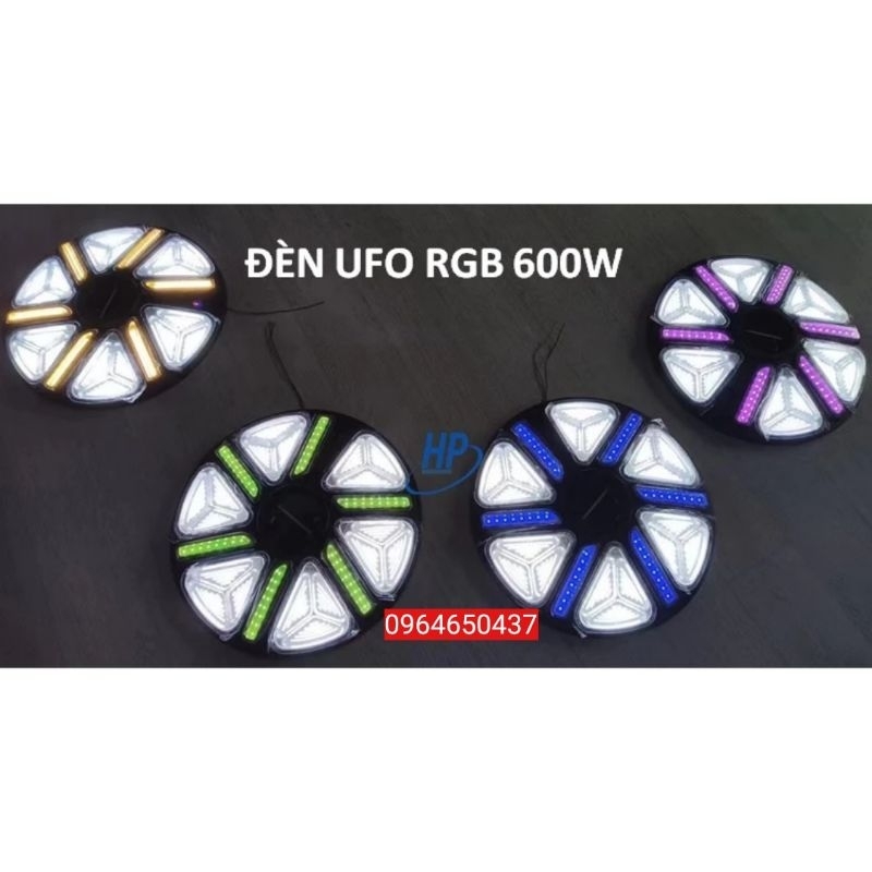 Đèn Năng Lượng Mặt Trời Sân Vườn, Công Viên UFO Siêu Sáng Chống Nước IP66