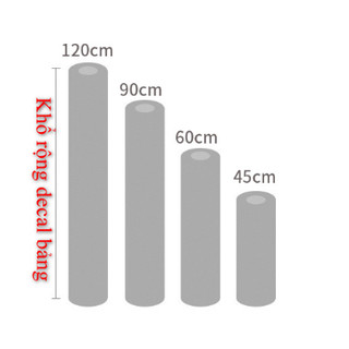 Decal Bảng Đen Viết Phấn Size 60x200cm