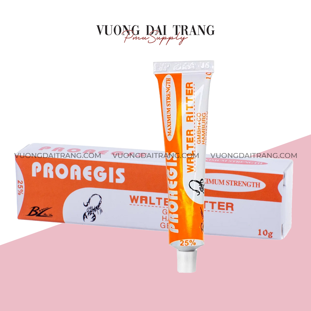 Kem ủ te Proasegis 25% Hỗ Trợ Trong Lăn Kim Phun Xăm Thẩm Mỹ Xăm Hình Nghệ Thuật
