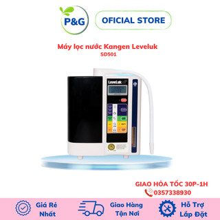 Máy lọc nước điện giải ion kiềm kangen leveluk sd501, bảo hành hàng chính hãng 100%