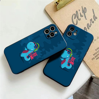 Ốp Điện Thoại Tpu Dẻo In Hình khủng long xanh be cool iphone 14 pro 14 promax 11 12 13/6/7/8plus/X q877