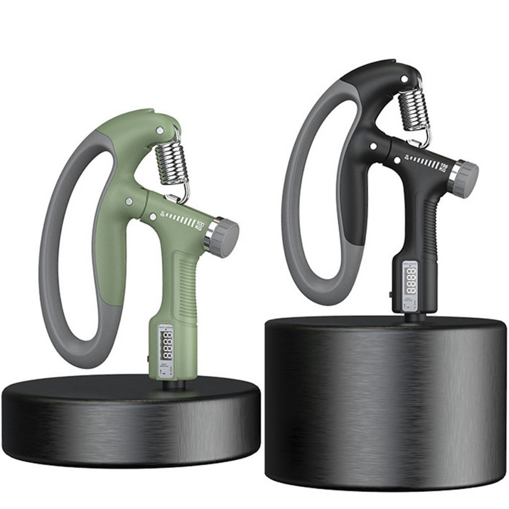 Kìm bóp tay 120kg Siêu Khỏe - Kìm bóp tập cơ tay có màn hình điện tử đếm số - Chính hãng dododios