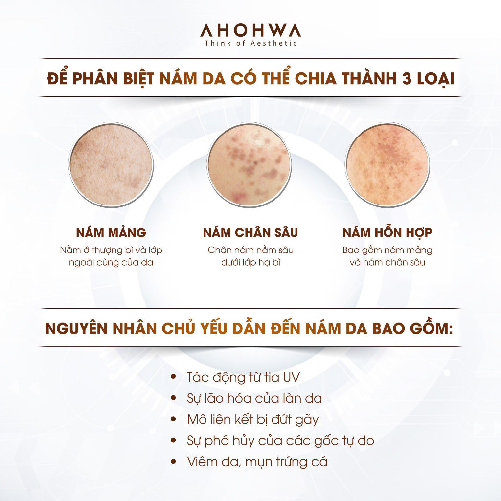 Kem NTG Dưỡng Trắng Da , Giảm Sạm, Tàn Nhang, Xóa Nhăn Ahohwa Whitening Cream 50g