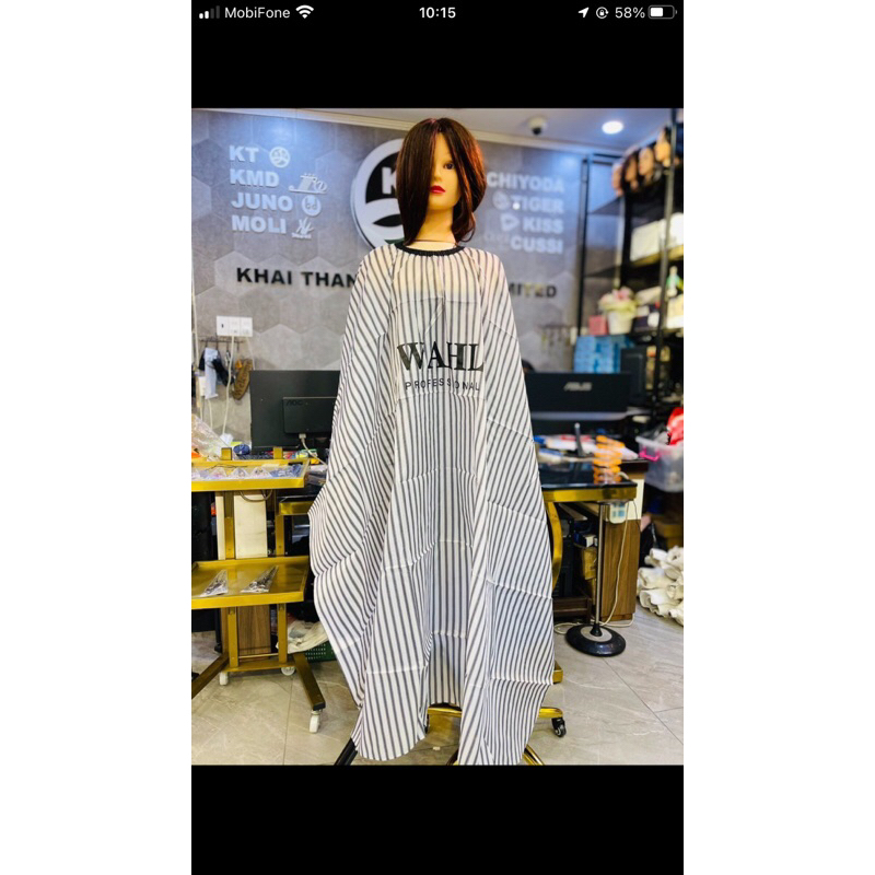 Áo choàng cắt tóc