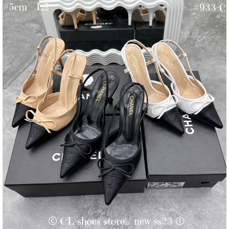 Giày cao gót Cha-Nel