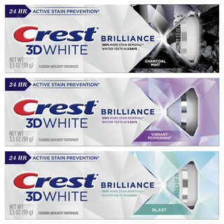 Kem đánh răng trắng răng Crest 3D White Brilliance 99g