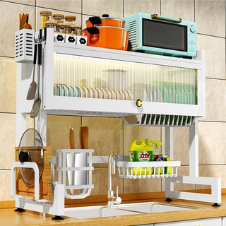 Kệ bát 2 tầng có nắp đậy