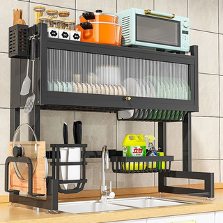 Kệ bát 2 tầng có nắp đậy