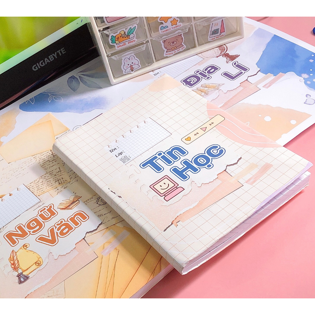 GIẤY BAO TẬP Theo Từng Môn Học ✨ Giấy Bọc Vở, Bìa Bao Tập, SGK Học Sinh, Sinh Viên.