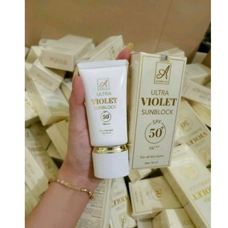 Kem Chống Nắng Violet Phương Anh Cấp Ẩm Chống Nắng