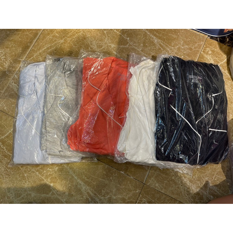 Bộ cotton mặc nhà hãng Amazon essentials dư xịn